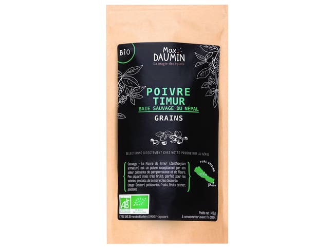 Organic Timut Pepper - 45g - Max Daumin