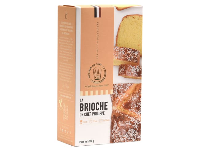 Brioche Bread Mix - by Chef Philippe - 310g - Meilleur du Chef