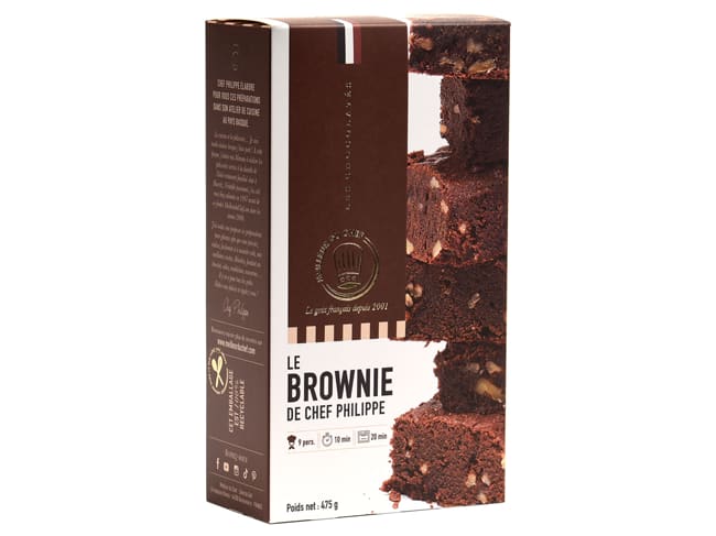 Brownie Mix - by Chef Philippe - 475g - Meilleur du Chef