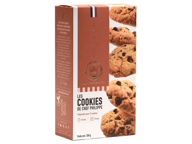 Chocolate Chip Cookie Mix - by Chef Philippe - 350g - Meilleur du Chef