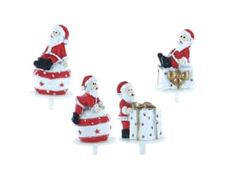 Assorted Santa Claus Decorations (x 50)