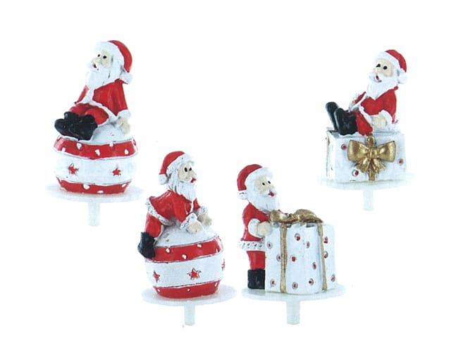 Assorted Santa Claus Decorations (x 50)