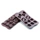 Easy Choc Silicone Chocolate Mould - 14 Fashion Shapes - 21,4cm x 10,6cm - Silikomart