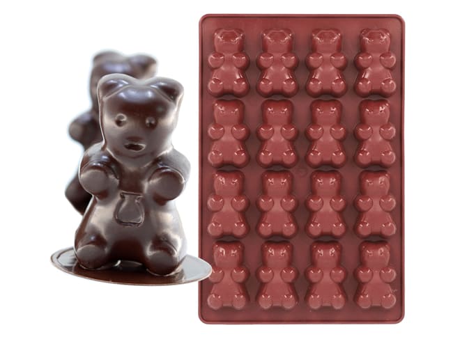 Gummy bear silicone mould - Premium quality - 29 x 19 cm - Mae