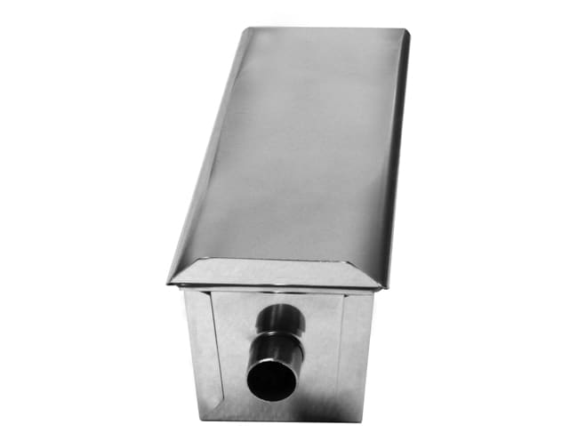 Stainless steel loaf cake mould - with cylinder insert - 40 x 8 x 8cm - Mallard Ferrière