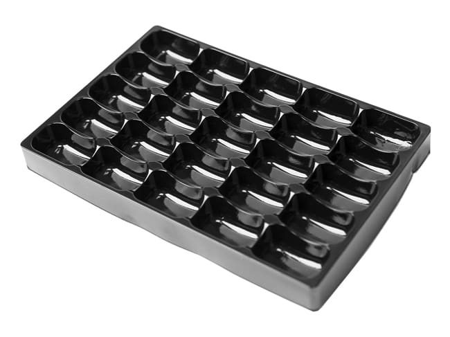 Insert tray for macarons (x 10) - for 25 macarons - Mallard Ferrière