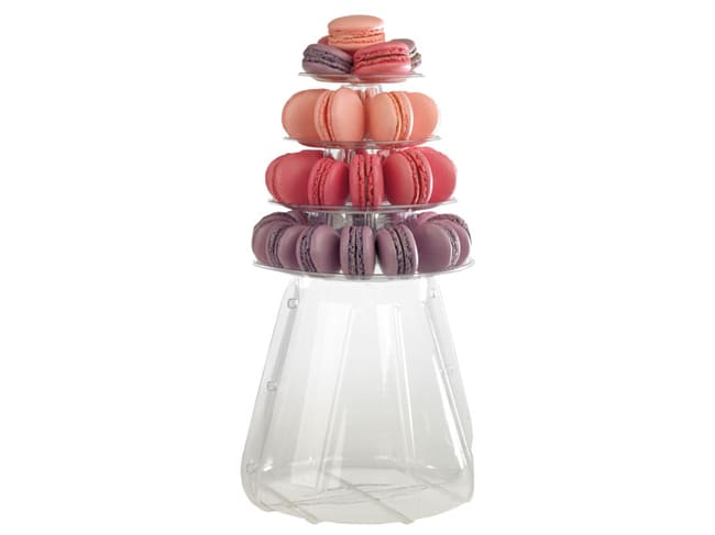 Macaron Mini Pyramid Stand (x 6) - Mallard Ferrière