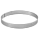 Perforated Stainless Steel Tart Ring - ht 2cm - Ø 18cm - Mallard Ferrière