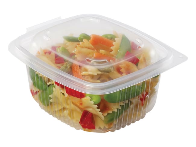 Container with Hinged Lid - capacity 1.5kg (x 50)