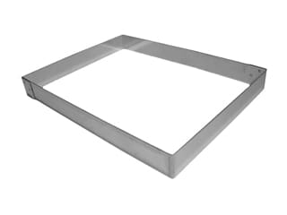 Stainless Steel Rectangular Cake Frame