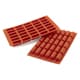 Flexible Silicone Mould - 30 Mini Yule Logs - 30 x 17,5cm - Silikomart