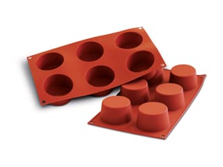 Flexible Silicone Mould - 6 Muffins Ø 6,8cm - 30 x 17,5cm - Silikomart