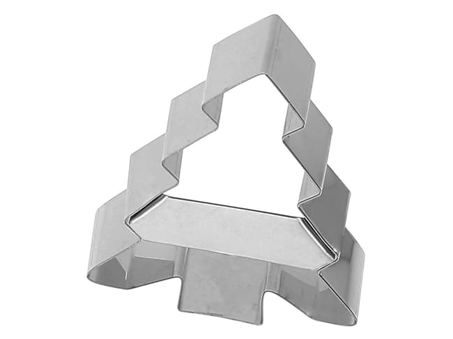 Stainless Steel Cookie Cutter - Christmas Tree - 6.5cm - Mallard Ferrière