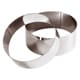 Stainless Steel Deep Ring for Wedding Cake - Ø 20cm x ht 8cm - Mallard Ferrière