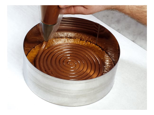 Stainless Steel Deep Ring for Wedding Cake - Ø 32cm x ht 11cm - Mallard Ferrière