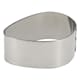 Stainless Steel Pastry Cutter - For almond-shaped ring - 7.8 x 5.2cm - Mallard Ferrière