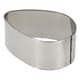 Stainless Steel Pastry Cutter - For almond-shaped ring - 7.8 x 5.2cm - Mallard Ferrière