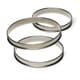 Stainless Steel Tart Ring - ht 2.7cm - Ø 22cm - Mallard Ferrière