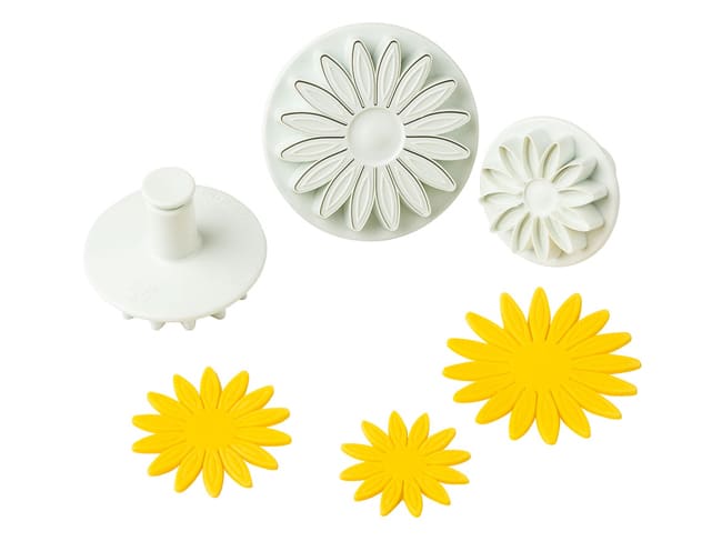 Set of 3 Plunger Cutters - Sunflower - Mallard Ferrière