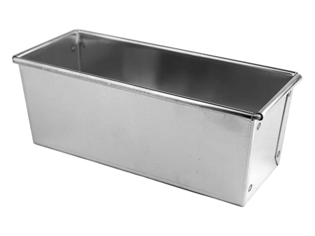 Tinplate Rectangular Cake Pan - 14 x 8 x 7cm - Mallard Ferrière