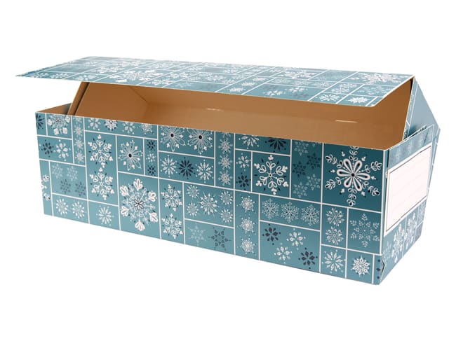 Polar Yule Log Box (x 25) - 25 x 11cm