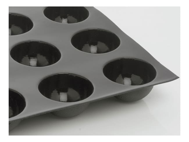 Half Spheres Mould - 60 x 40cm - Ø 7cm (24 cavities) - Flexipan