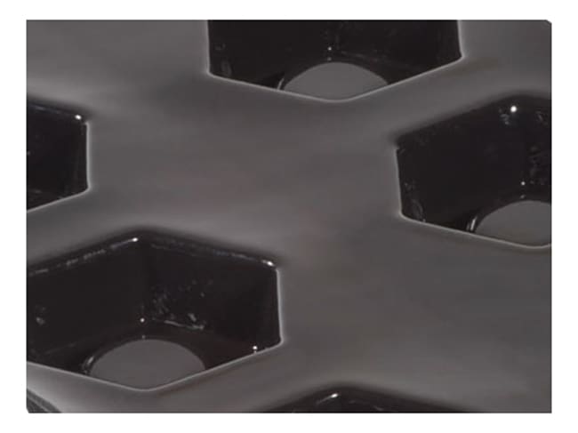 Non-Stick Silicone Mould - 20 Hexagon Shapes Ø 8cm x ht 2.5cm - 60 x 40cm - Flexipan