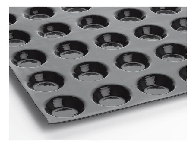 Mini Tartlets Mould - 60 x 40cm - Ø 5cm (48 cavities) - Flexipan