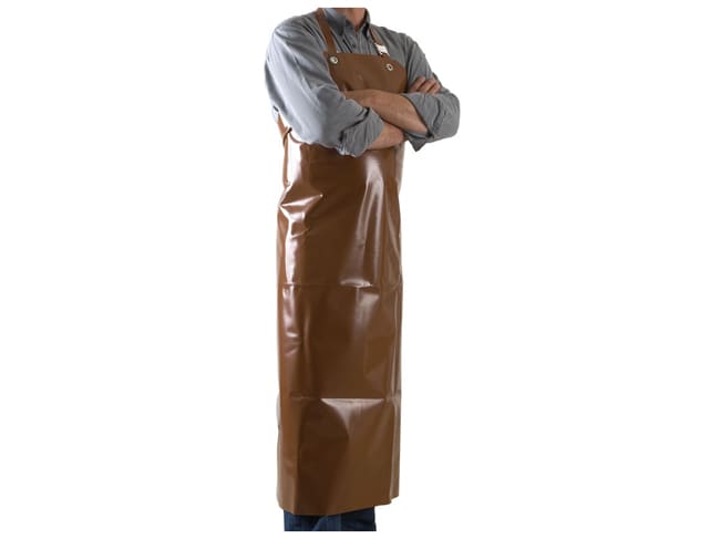 Apron chocolat - made of polyurethane