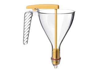 Automatic Funnel with Chrome-Plated Base 0.75 L - Matfer