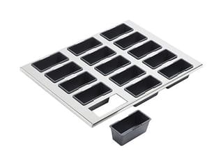 Tray + 15 Cake Moulds 9 x 4cm