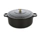 Cast Iron Black Round Casserole - Chasseur - Ø 14cm - Le Chasseur