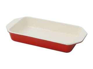 Chasseur Cast Iron Red Rectangular Dish