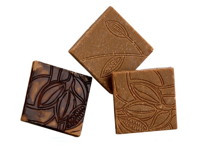 Chocolat sheets "texture cacao" Napolitain
