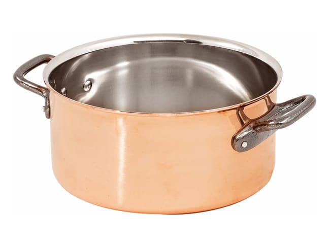 Copper Casserole Pan - Ø 28cm - Matfer