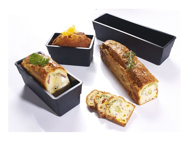 Flared Loaf Cake Mould - Exoglass® - 20 x 8 x H 8cm - Matfer