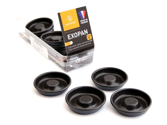 Savarin Petit Four Mould (x 12) - Exopan® - Ø 4.5cm - Matfer