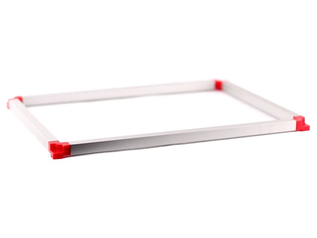 Stackable Frame Set - 60 x 40cm - Frame ht 1.5cm (red) - Matfer