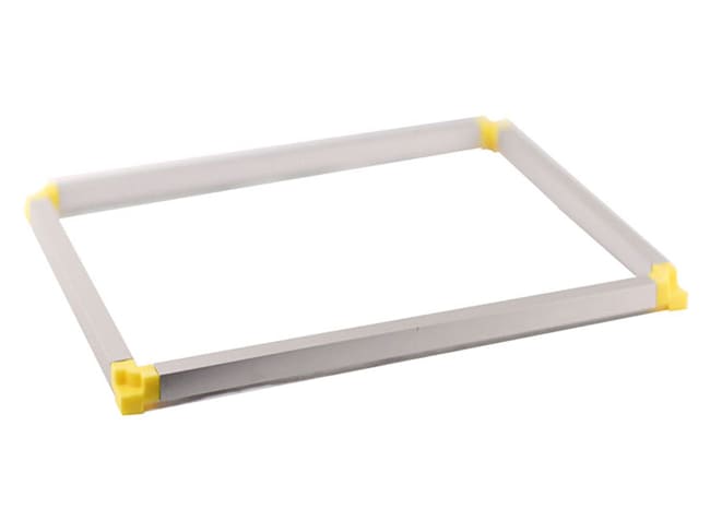 Frame stackable - 40 x 30cm - ht 1cm (yellow) - Matfer