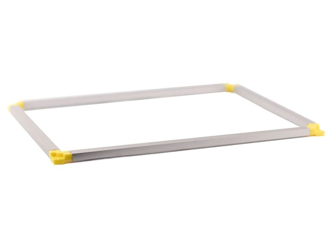 Stackable Frame Set - 60 x 40cm - Frame ht 1cm (yellow) - Matfer