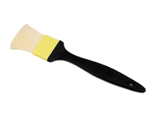 Flat brush with polyamide bristles