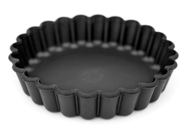 Fluted Round Tartlet Mould - Exoglass® - Ø 8cm - Matfer