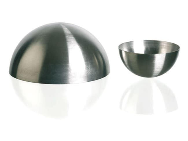 Stainless Steel Half Sphere Mould - Ø 14cm - Matfer