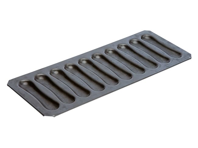 Langue de Chat Biscuit Pan - Exopan® - 31.5 x 20cm - Matfer