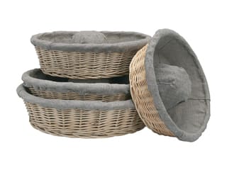 Couronne Lined Wicker Banneton