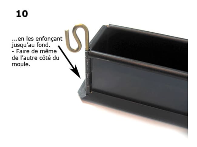 Mini Plain Rectangular Pâté Mould - Exopan® - 30cm - Matfer