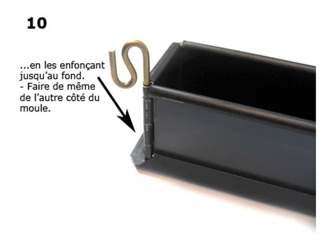 Mini Plain Rectangular Pâté Mould - Exopan® - 50cm - Matfer