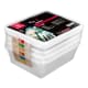 Modulus Gastronorm Container GN 1/2 (x 4) - Height 10cm - 32.5 x 26.5cm - Matfer