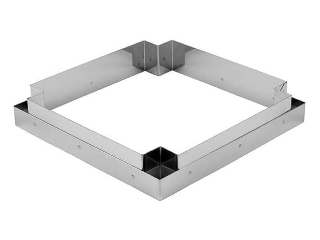 Pastry Cutter for Square Tart Ring - 7.5 x 7.5cm - Matfer