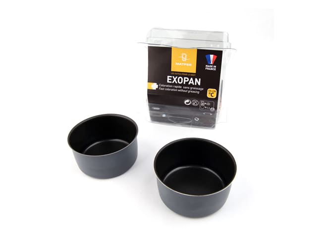 Ramekin Mould (x 2) - Exopan® - Ø 9cm - Matfer